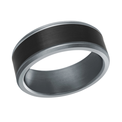 Malo Tantalum & Carbon Fiber Band 8mm TANT0218