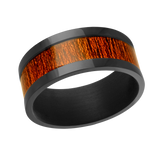 Malo Tantalum & Wood Band 9mm TANT0279