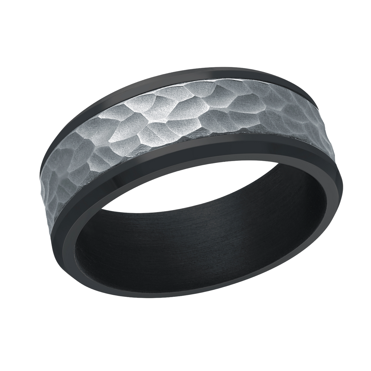 Malo Tantalum Band Titanium Centre 8mm TANT0288
