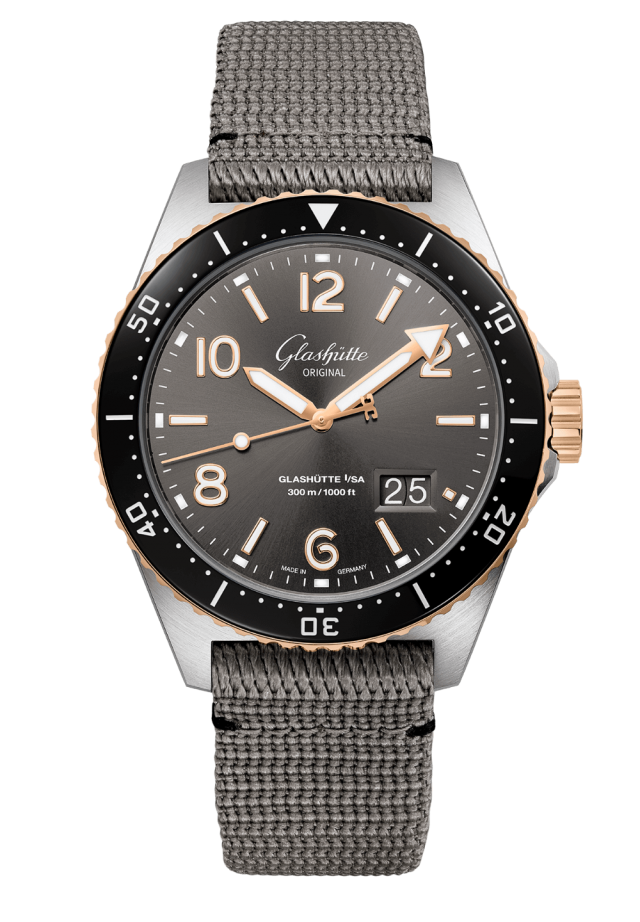 Glashutte Original SeaQ Panorama Date 43.2mm Automatic 1-36-13-04-91-34