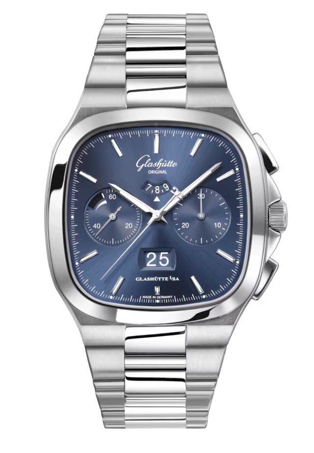 Glashutte Original Seventies Chronograph Panorama Date 40mm Automatic 1-37-02-08-02-70