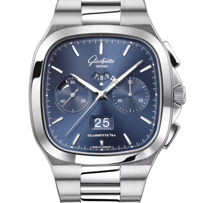 Glashutte Original Seventies Chronograph Panorama Date 40mm Automatic 1-37-02-08-02-70