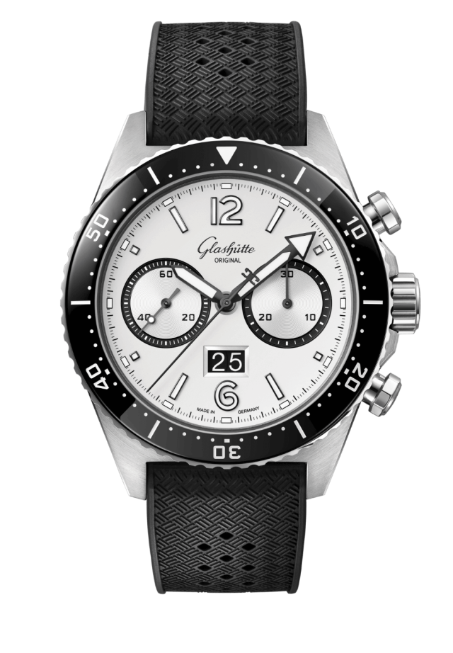 Glashutte Original  SeaQ Chronograph Pano Date 43.2mm Automatic 1-37-23-03-80-33