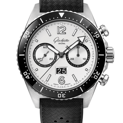 Glashutte Original  SeaQ Chronograph Pano Date 43.2mm Automatic 1-37-23-03-80-33