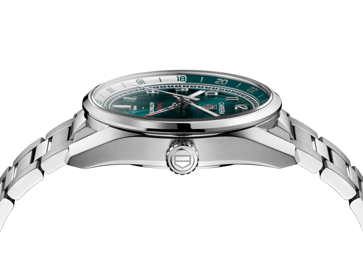 Tag Heuer Carrera Date Twin-Time 41mm Automatic WDA2114.BA0043