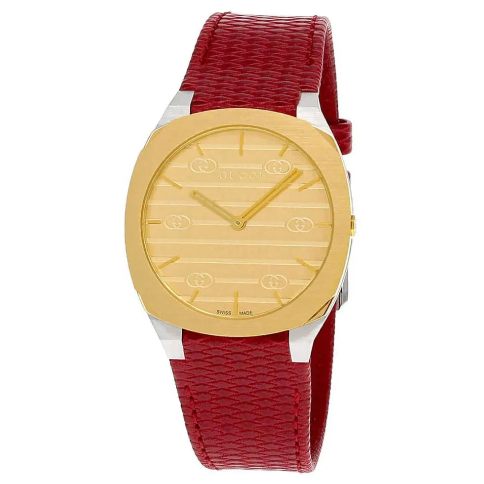 Gucci 25H 34mm Quartz YA163415