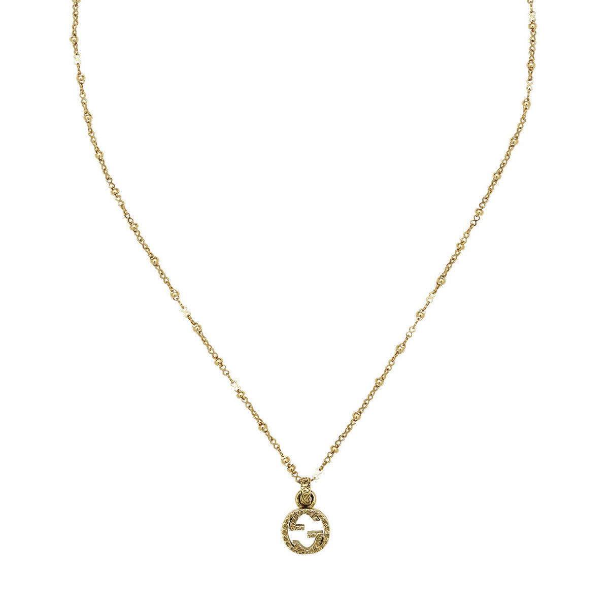 Gucci Interlocking G Necklace YBB60361900100U