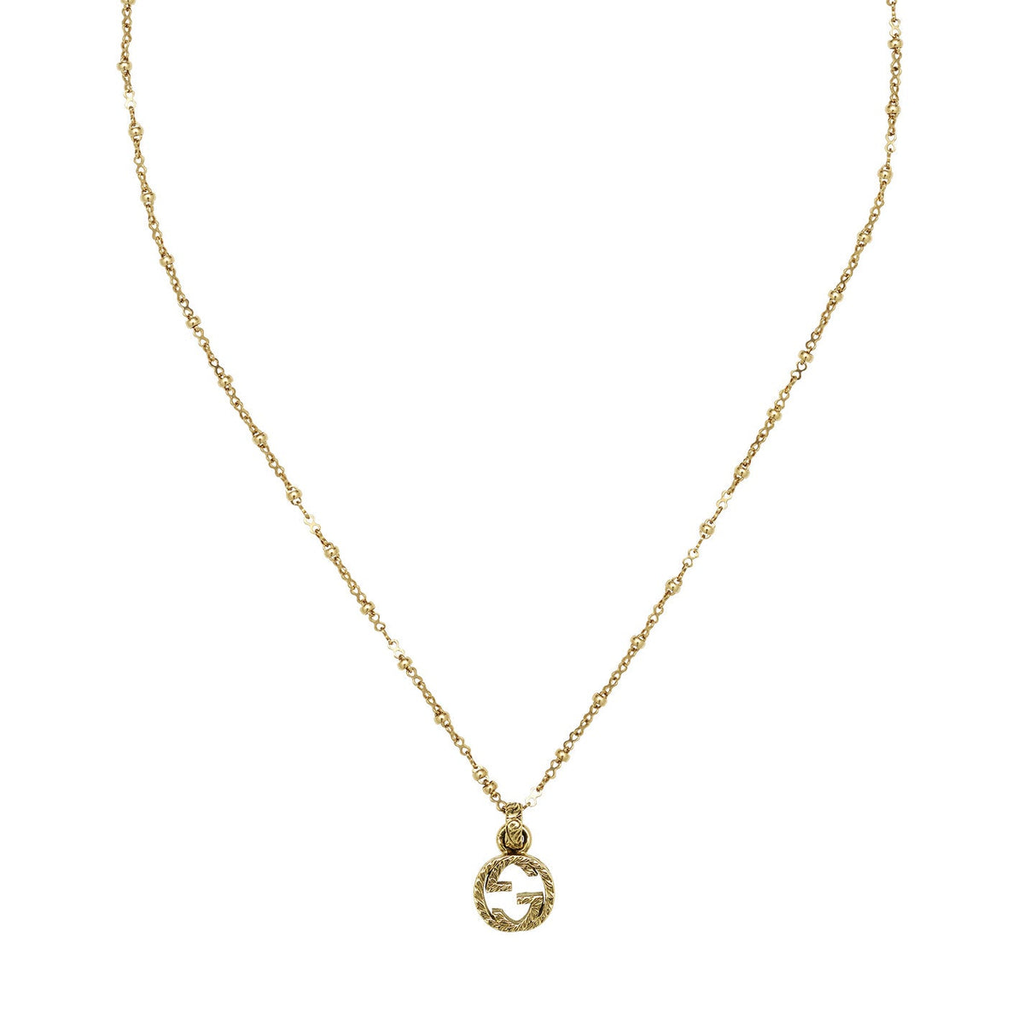 Gucci Interlocking G Necklace YBB60361900100U