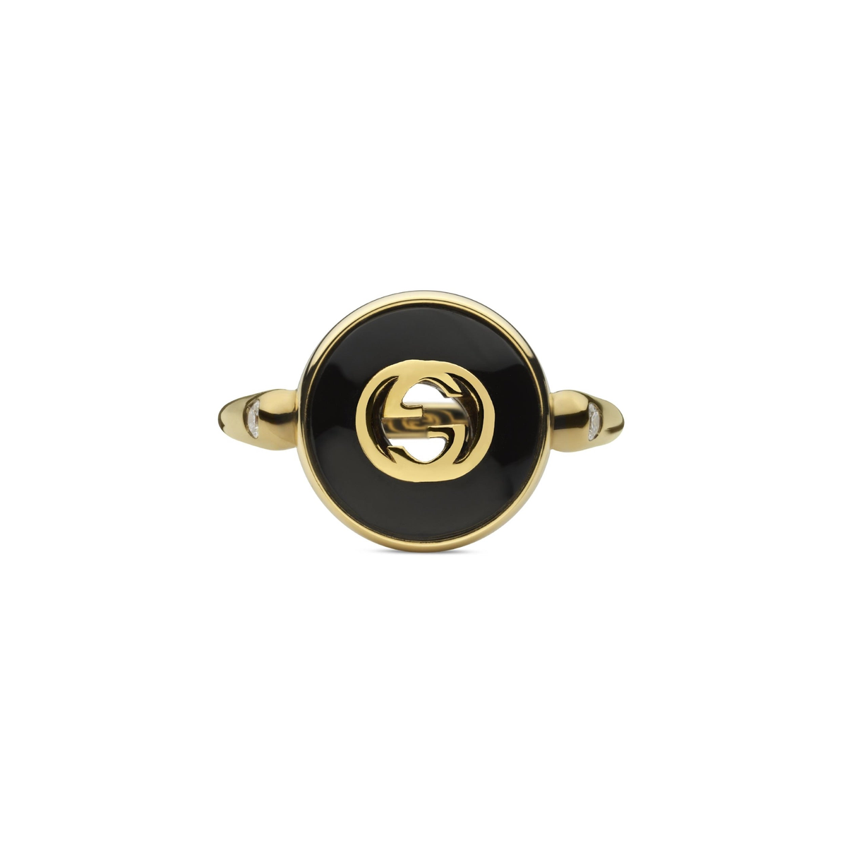 Gucci Interlocking G Diamonds Ring YBC786547001013