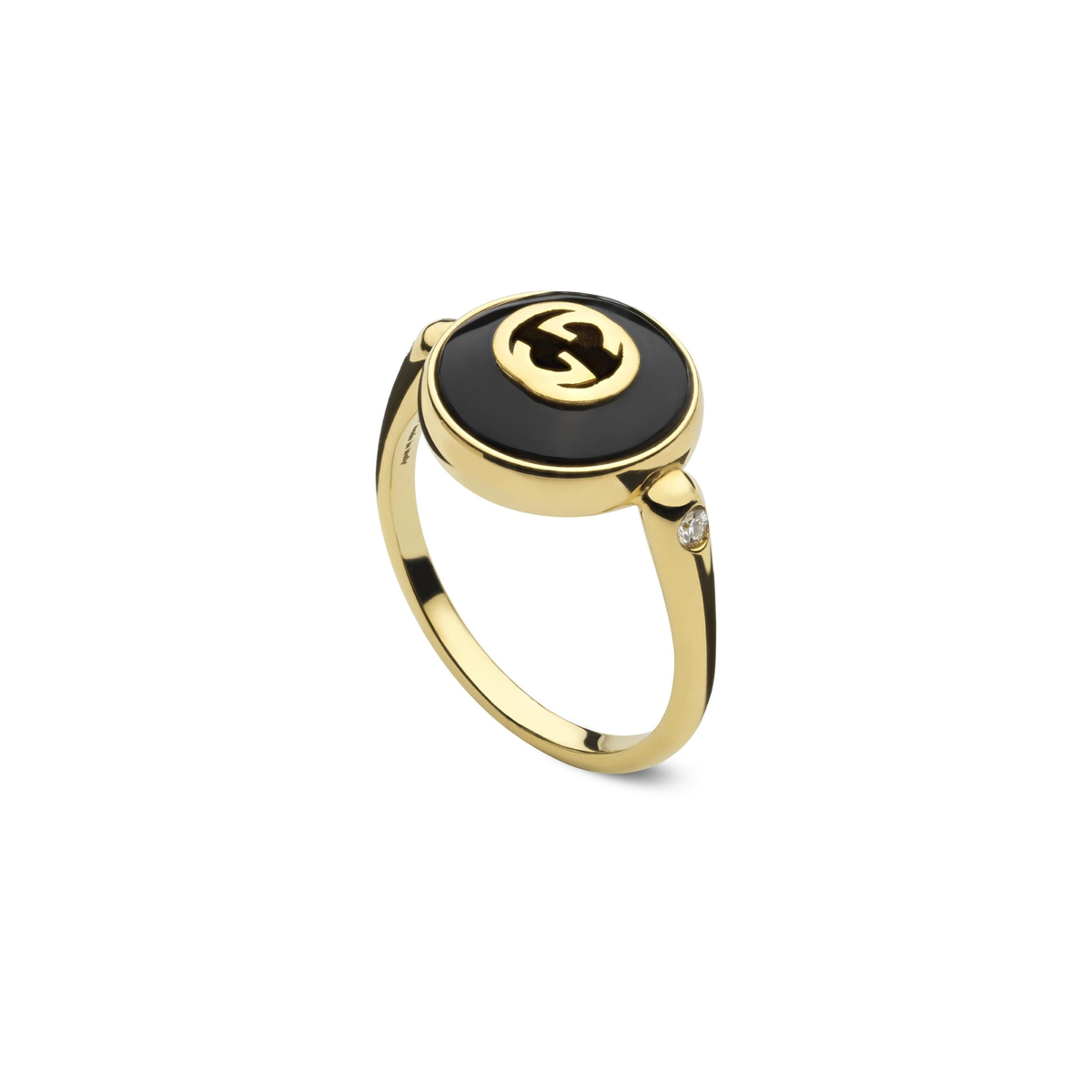 Gucci Interlocking G Diamonds Ring YBC786547001013