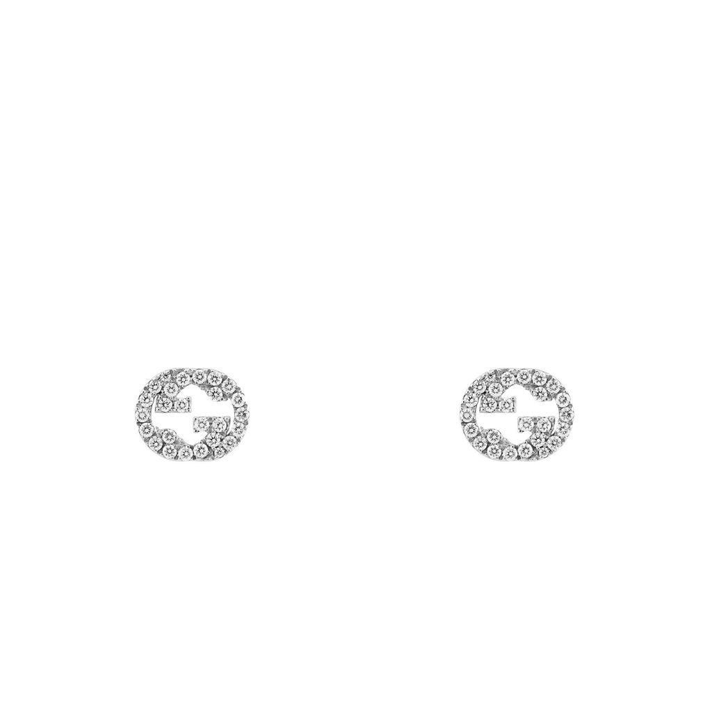 Gucci Interlocking G Diamonds Stud Earring YBD72940800300U