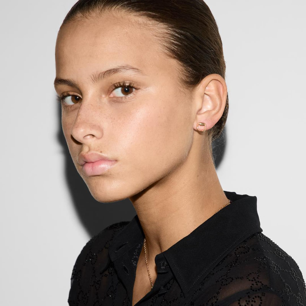 Gucci Horsebit Stud Earring YBD80009800100U