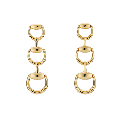 Gucci Horsebit Drop Earring YBD83141300100U