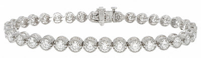 L'ORO Diamond Tennis Bracelet AJ-7465-2