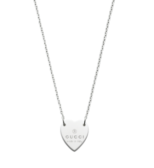 Gucci Trademark Sterling Silver Necklace
