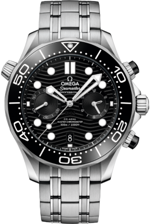 Omega Seamaster Diver 300M Black Chronograph 44mm