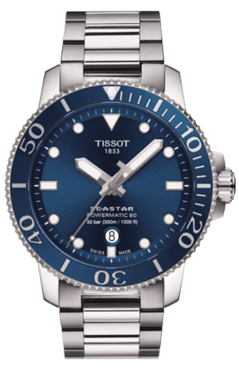 Tissot Seastar 1000 Powermatic 80 43mm Blue
