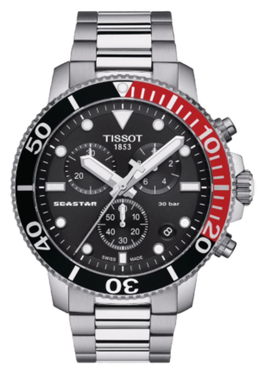 L’oro Canada | Luxury Watches &Amp; Jewellery 78 Tissot Seastar 1000 Chronograph Quartz 45Mm Black