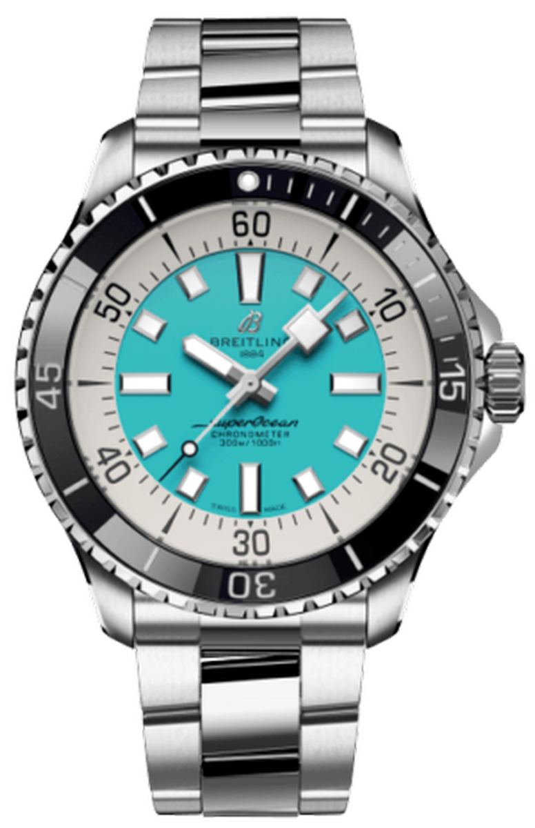 L’oro Canada | Luxury Watches &Amp; Jewellery 80 Breitling Superocean Automatic 44Mm Turquoise