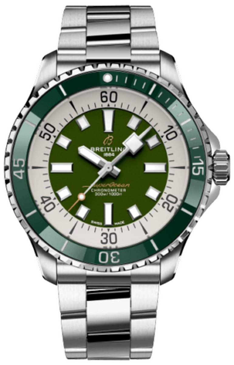 L’oro Canada | Luxury Watches &Amp; Jewellery 77 Breitling Superocean Automatic 44Mm Green