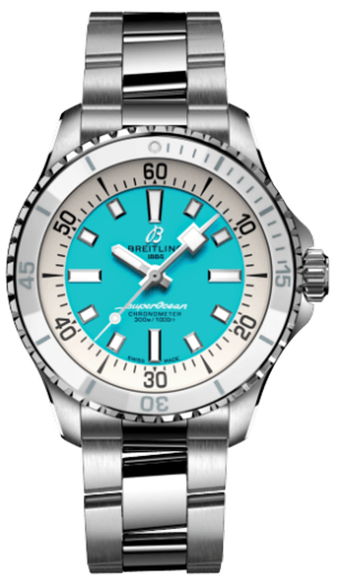L’oro Canada | Luxury Watches &Amp; Jewellery 80 Breitling Superocean Automatic 36Mm Turquoise