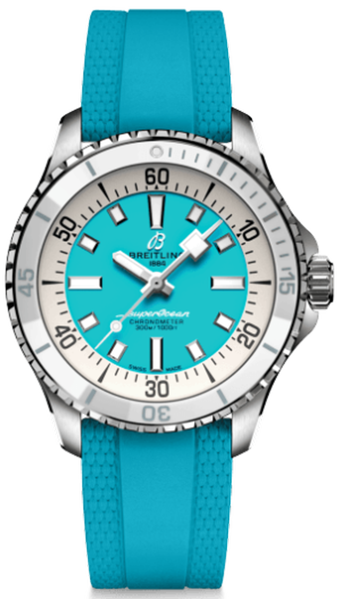 L’oro Canada | Luxury Watches &Amp; Jewellery 83 Breitling Superocean Automatic 36Mm Turquoise