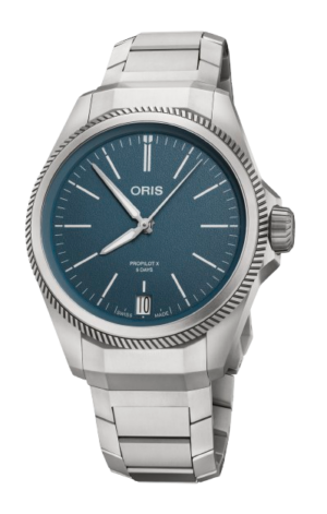 L’oro Canada | Luxury Watches &Amp; Jewellery 81 Oris Propilot X Calibre 400 39Mm Blue