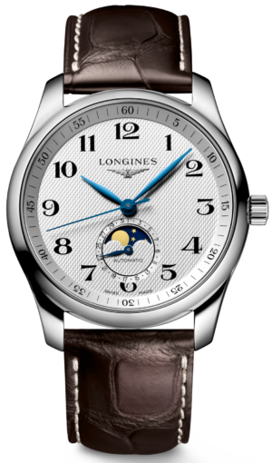 Longines Master Collection Automatic 40mm Moon Phase Silver