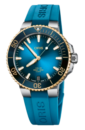 L’oro Canada | Luxury Watches &Amp; Jewellery 84 Oris Aquis Date Calibre 400 Blue 41.5Mm