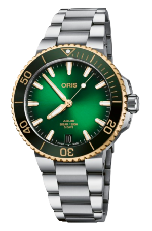 L’oro Canada | Luxury Watches &Amp; Jewellery 80 Oris Aquis Date Calibre 400 Green 41.5Mm