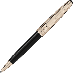 Meisterstuck Dou�� Geometry Champagne Gold-Coated Classique Ballpoint Pen