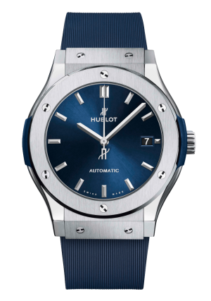 Hublot Classic Fusion Titanium Blue 45mm Blue