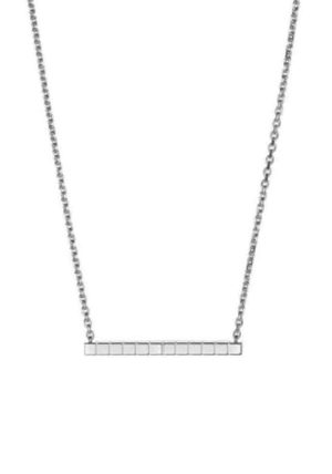 Chopard Ice Cube Pure Pendant & Chain 18Kt White Gold