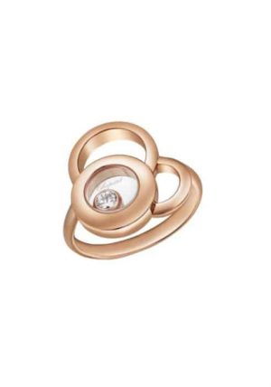Chopard Happy Diamonds Ring 18Kt Rose Gold