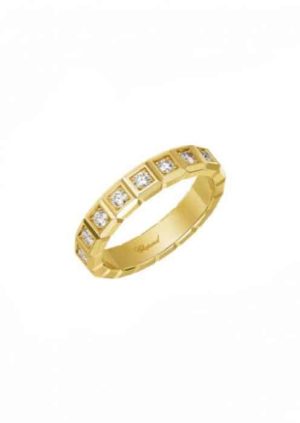 Chopard Ice Cube Ring 18Kt Yellow Gold