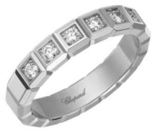 Chopard Ice Cube Ring 18Kt White Gold
