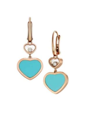 Chopard Happy Hearts Earring 18Kt Rose Gold