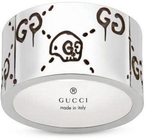 Gucci Ghost Sterling Silver Ring