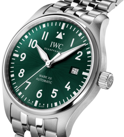 IWC Pilots Mark XX Green 40mm IW328206 | LORO