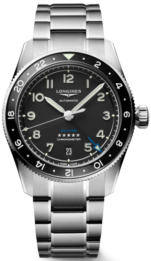 Longines Spirit Zulu Time Black 39mm