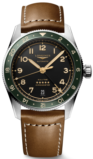 L’oro Canada | Luxury Watches &Amp; Jewellery 82 Longines Spirit Zulu Time Anthracite 39Mm