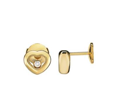 Chopard Happy Diamonds Earrings 18Kt Yellow Gold 834854-0001 | LORO