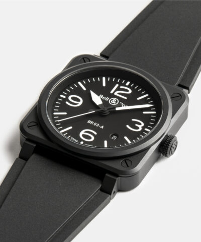Bell & Ross BR03 Black Matte Ceramic Black 41mm BR03A-BL-CE/SRB | LORO