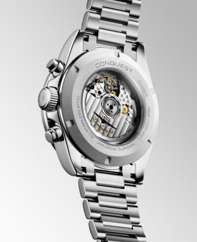 Longines Conquest Chronograph 42mm White L3.835.4.72.6 | LORO