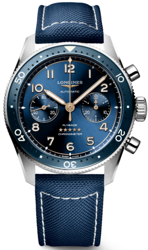 Longines Spirit Flyback Chronograph 42Mm Blue