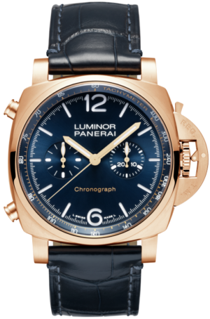 Panerai Luminor Chronograph Goldtech Blu Notte 44Mm
