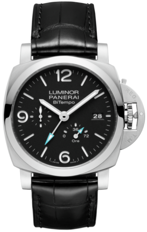 L’oro Canada | Luxury Watches &Amp; Jewellery 82 Panerai Luminor Bitempo Gmt Automatic Black 44Mm
