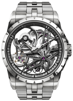 L’oro Canada | Luxury Watches &Amp; Jewellery 83 Roger Dubuis Excalibur Monobalancier Titanium Skeleton 42Mm