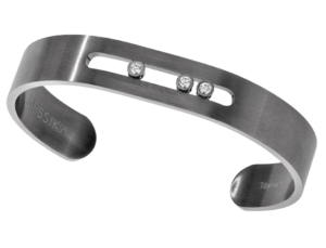 Messika Bracelet Move Titanium Diamonds Graphite Large