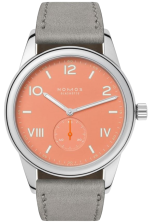 Nomos Club Campus Manual Cream Coral 38mm